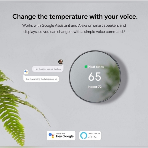 NIB Google Nest Thermostat, Trim Kit & Power Connector - Picture 3 of 14